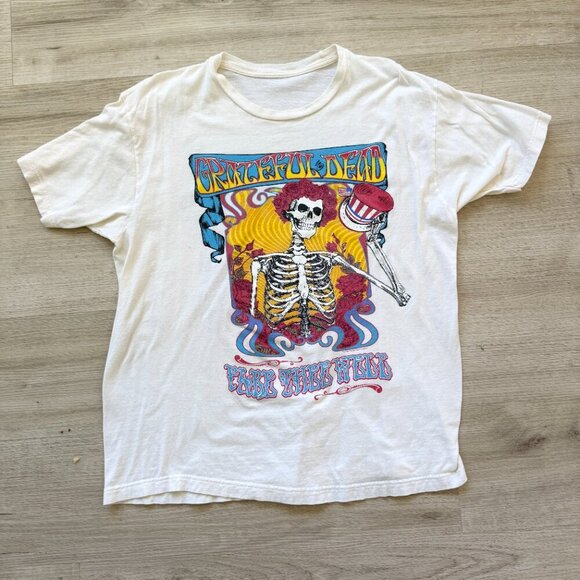 Grateful Dead Fare Thee Well 2015 Levi’s Stadium Vintage Style Concert T-Shirt L - Picture 6 of 6